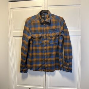 5.11 Tactical Lester Long Sleeve Flannel Shirt Size Men’s Small Color Blue/Brown